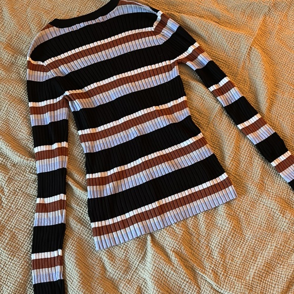 Nine West striped long sleeve - Picture 3 of 3